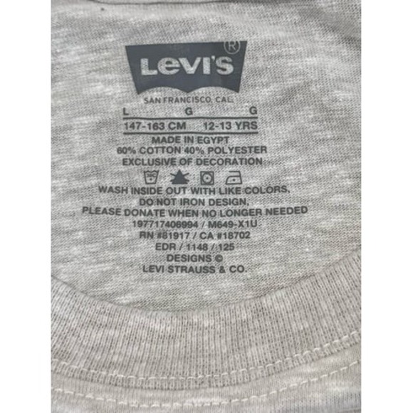 Boys Levi Shirt -‎ Large - Picture 5 of 7